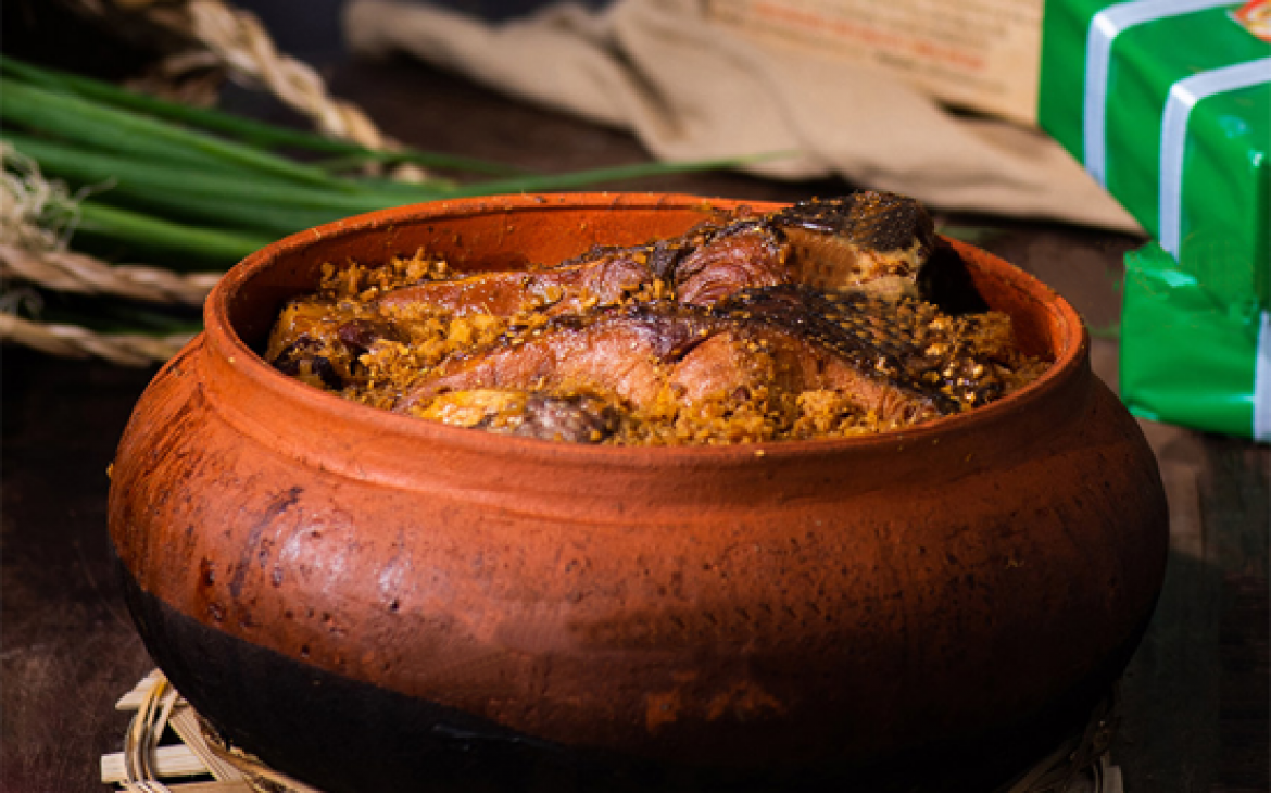 Well-known braised fish of Vu Dai village